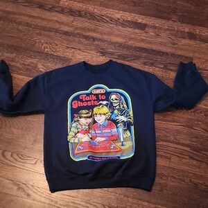 Graphic Sweatshirt - Black Size Med